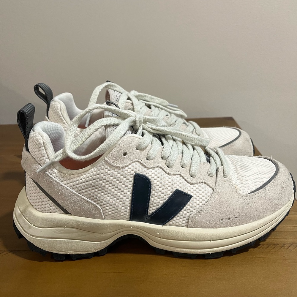 Veja White and Black Women's Sneakers